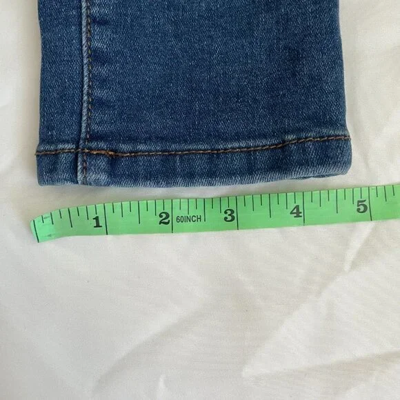 Joe's Jeans Junior Sz 16 Skinny Blue Wash Denim Pants Bottoms - Picture 6 of 8